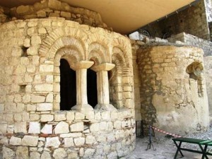 Die Ruinen des Tempels des Heiligen Nikolaus in den Myra in Lykien (jetzt Demre, Türkei)